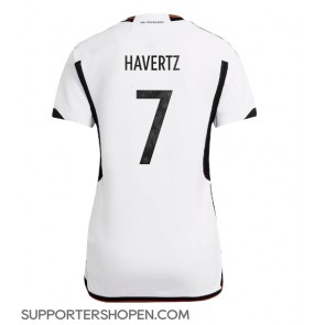 Tyskland Kai Havertz #7 Hemma Matchtröja Dam VM 2022 Kortärmad